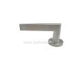 Round rose lever door handle solid lever door handle stainless steel handle